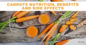 Carrots offer many health benefits such as eyes & hair. They may also help with immunity