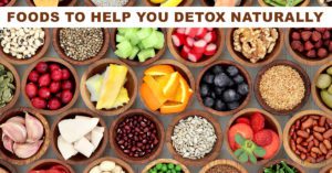 Toxins can interfere with the detoxification process. Foods rich in vitamins & antioxidants can help naturally aid your body to cleanse and detoxify.